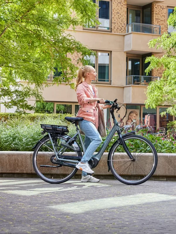 Gazelle Orange C7 + HMB 26" Low-Step 46cm Commuter Ebike - Mallard Blue (Copy) - Image 6