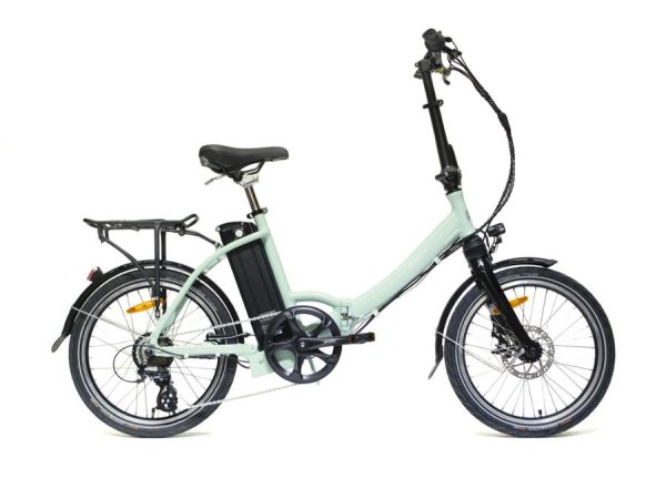 JUICY COMPACT PLUS 562wh FOLDING EBIKE - BLACK OR ICE/MINT - Image 2