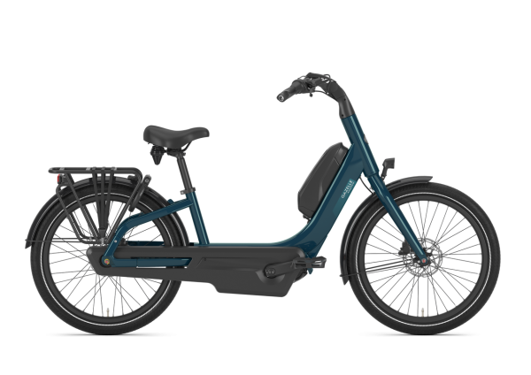 Gazelle Easyflow C7 Lowstep Ebike - One Size - Mallard Blue