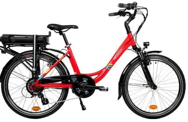 JUICY/NEOMOUV Facelia 24" Wheel 468wh Ebike Red