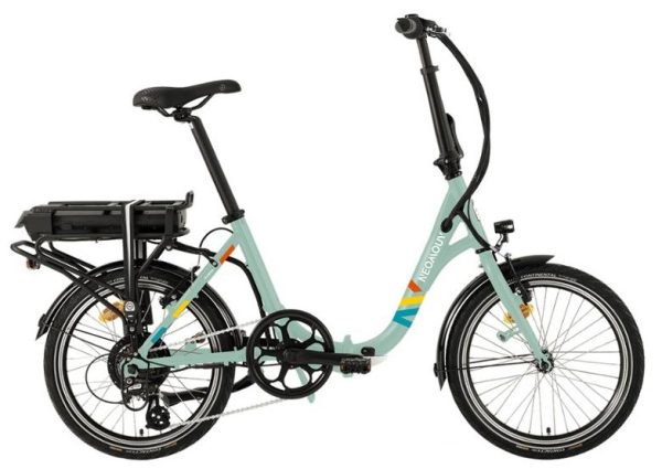 JUICY/NEOMOUV PLIMOA 20" T38 FOLDING EBIKE 480Wh - SAND, WINE or ICE GREEN - Image 2